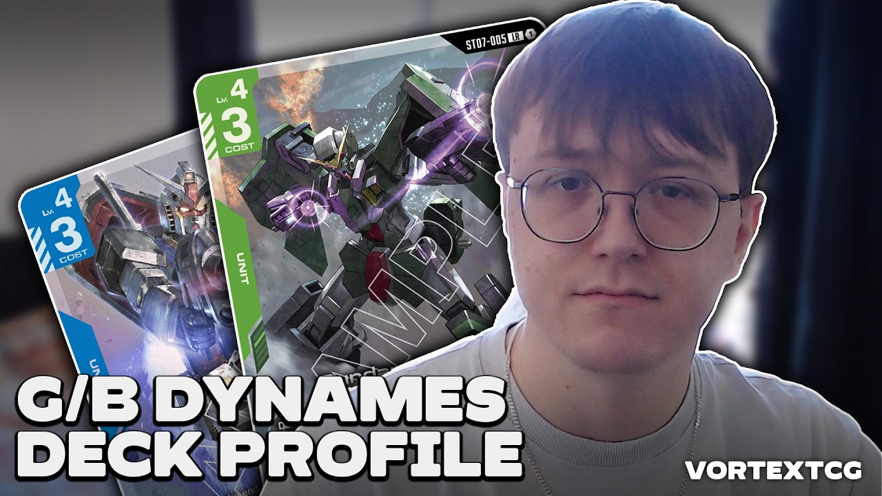 [GD03] Профиль колоды карточной игры Gundam Blue Green Dynames Rush