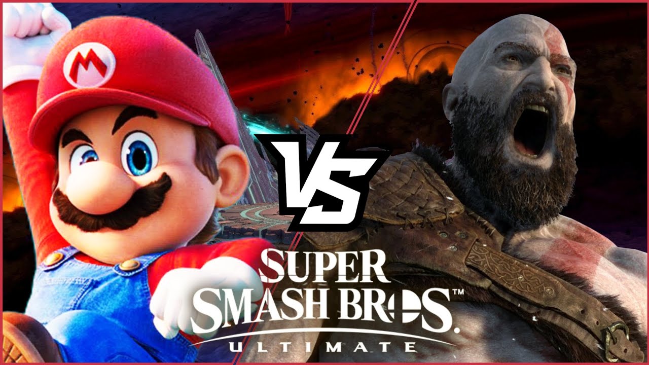 Mario vs Kratos (Nintendo vs Playstation) - Super Smash Bros Ultimate