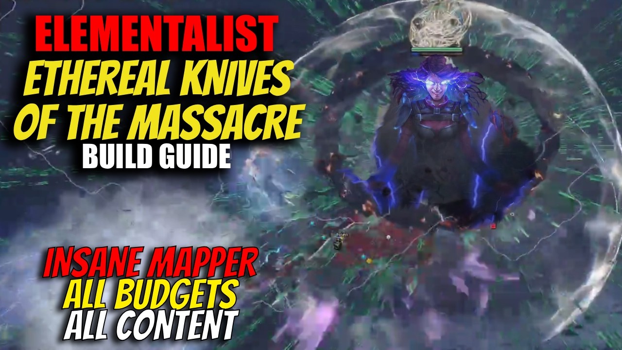 Ethereal Knives Elementalist | S+ Tier League starter just got better! | POE 1 3.29