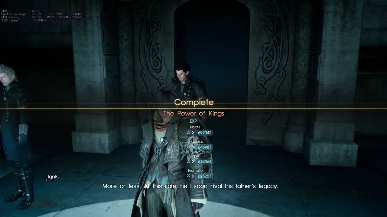 Final Fantasy 15 como BLACK MAGE ( level 1, sin objetos, sin armiger ) Parte 2