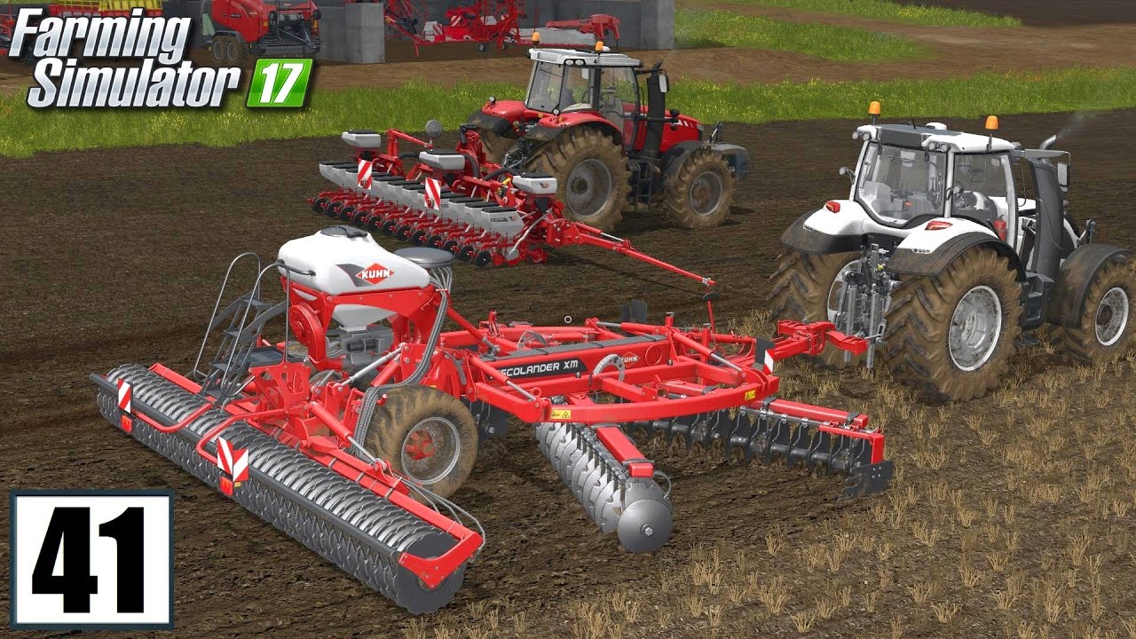 Talerzowanie i siew - Farming Simulator 17 (#41) | gameplay pl
