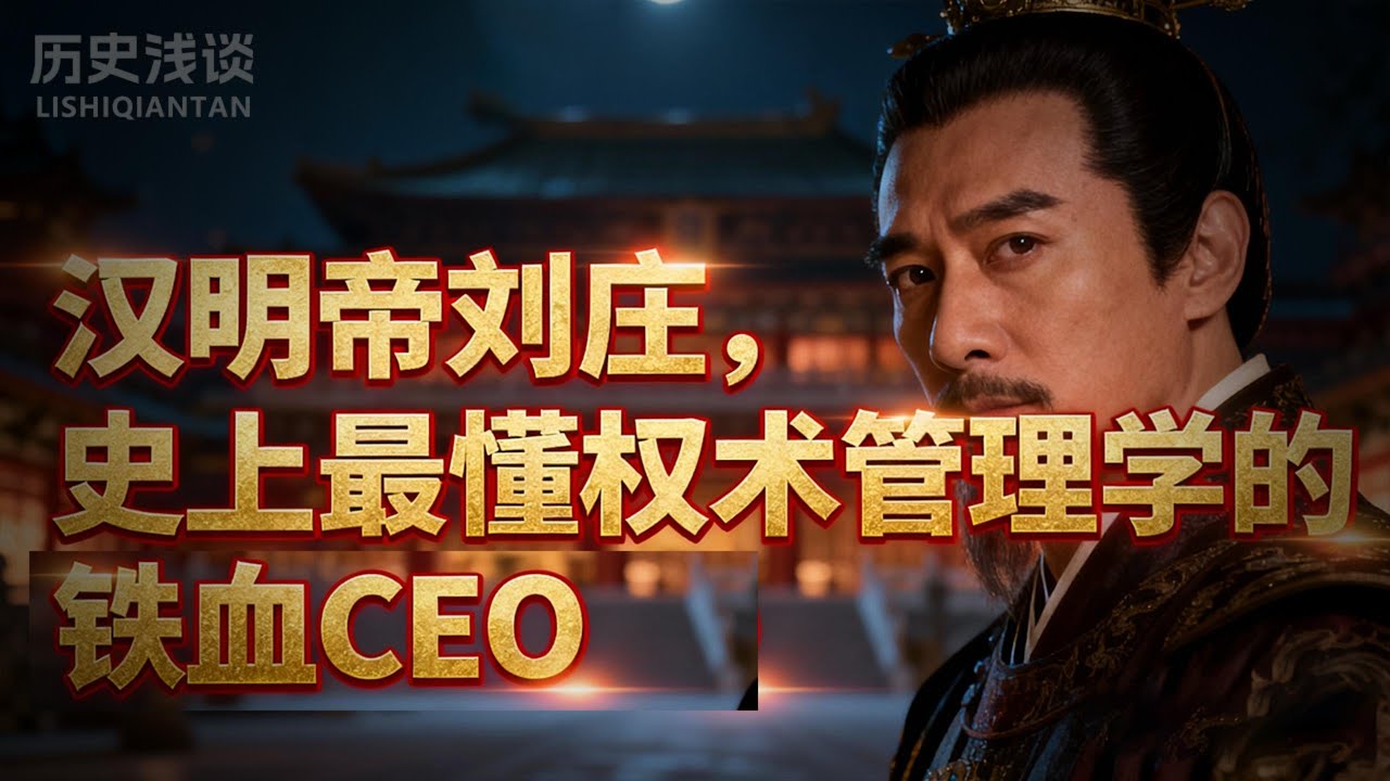 一手抓佛经，一手举屠刀：揭秘东汉最“分裂”的皇帝，如何用恐怖平衡术开创盛世？