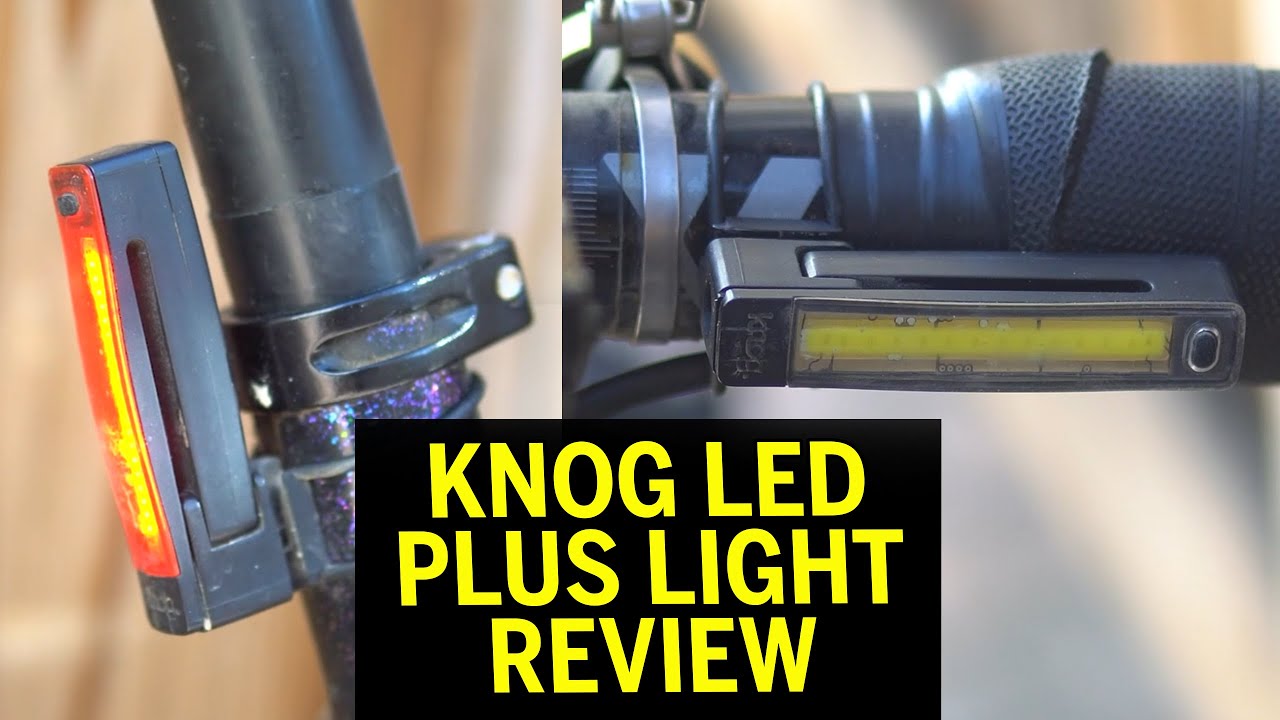 My Favorite DRL Bicycle Lights! Knog Plus Led Light Review