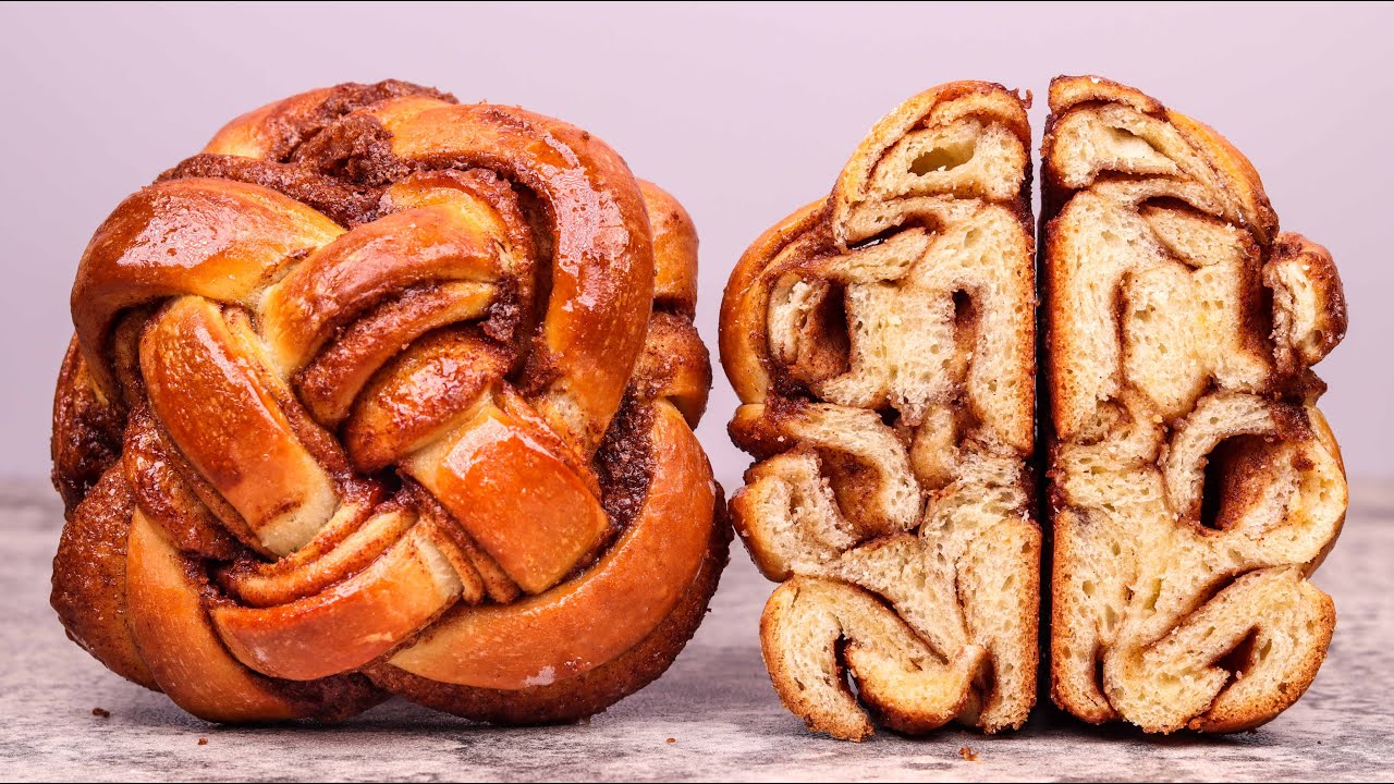 How to Make Delicious Coffee & Cinnamon Brioche Babka Buns | No Kneading!