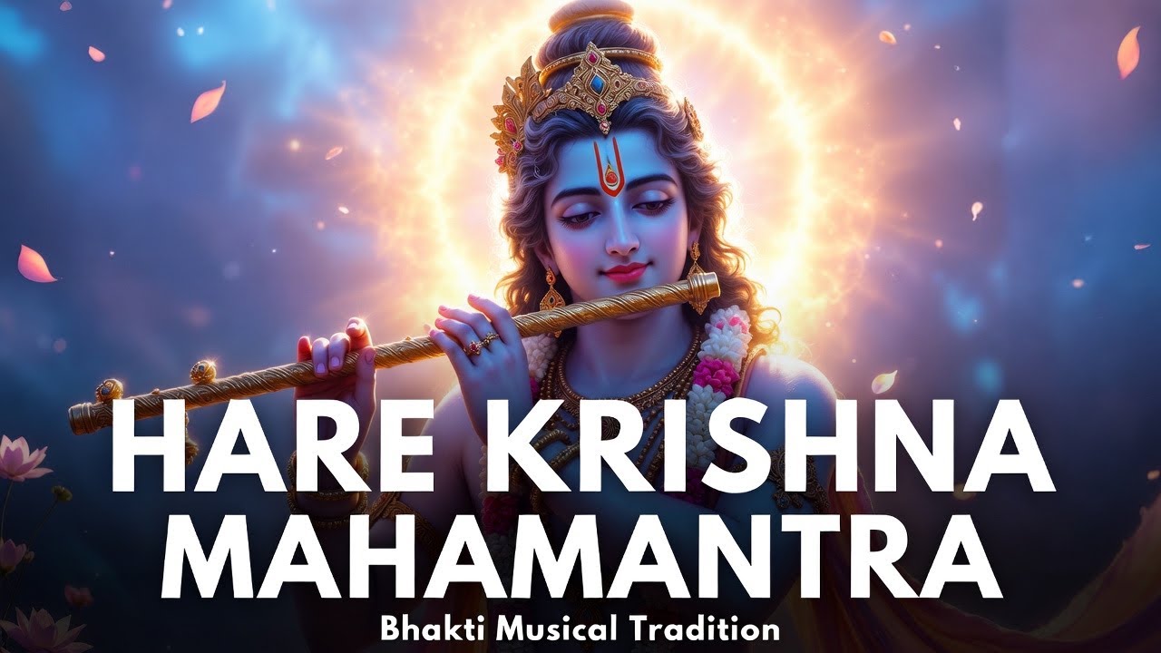 Hare Krishna Mahamantra 🌸 | Deep Meditation & Peaceful Chanting | Bhakti Musical Tradition