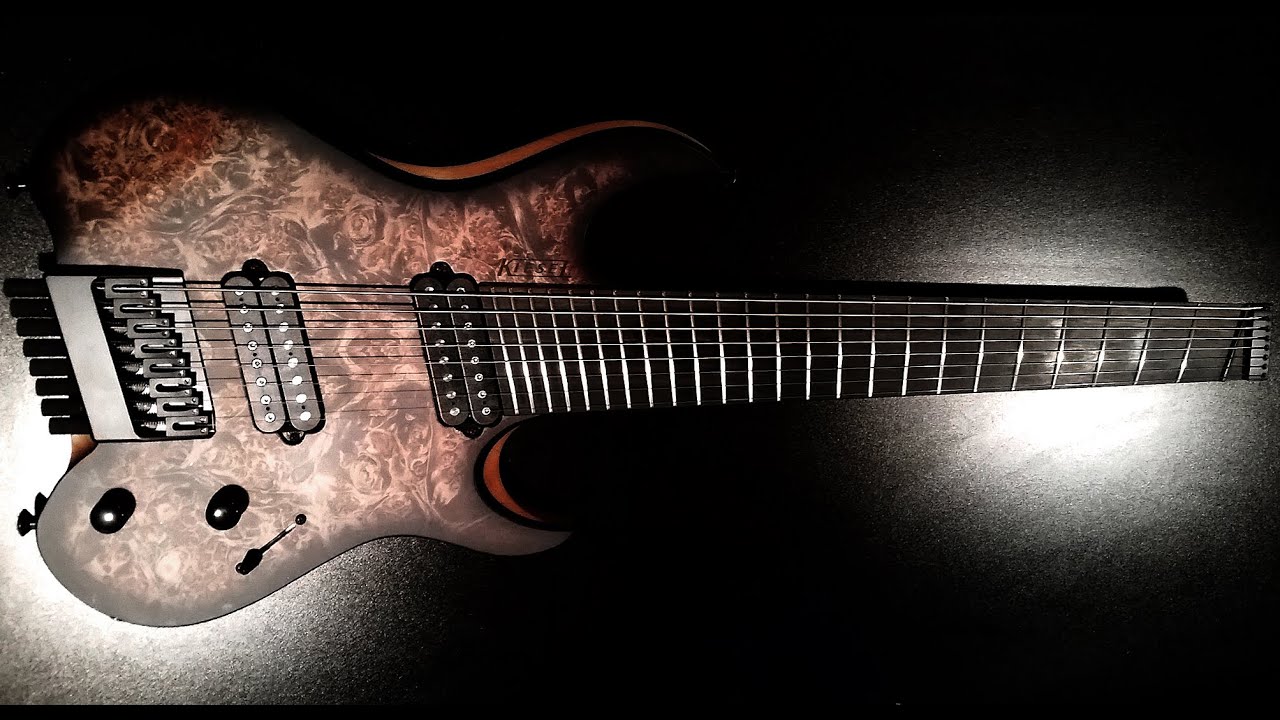Kiesel Vader 8 String Multiscale Guitar: Full Review