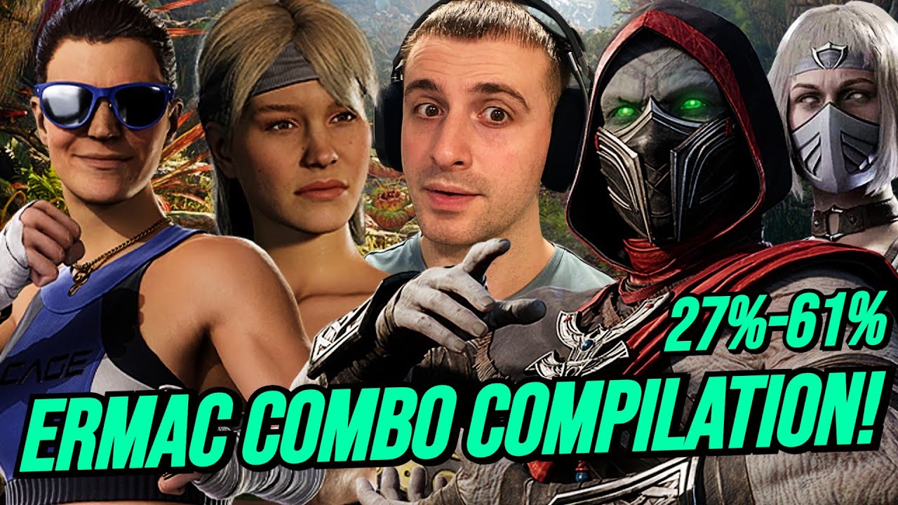 ERMAC COMBO COMPILATION (27%-61%): MORTAL KOMBAT 1!
