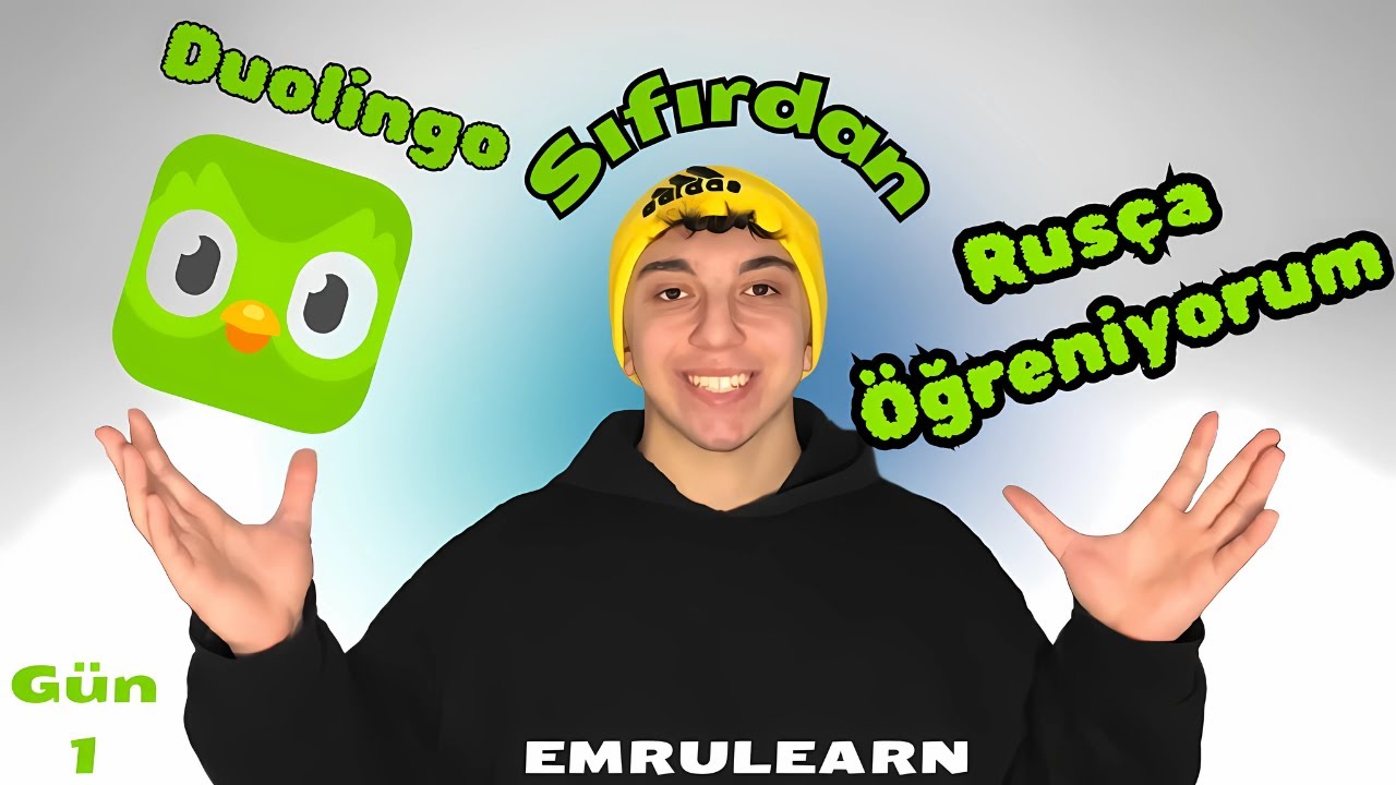 Duolingo🦉 SIFIRDAN RUS&Ccedil;A🇷🇺 &Ouml;ĞRENİYORUM! EMRULEARN