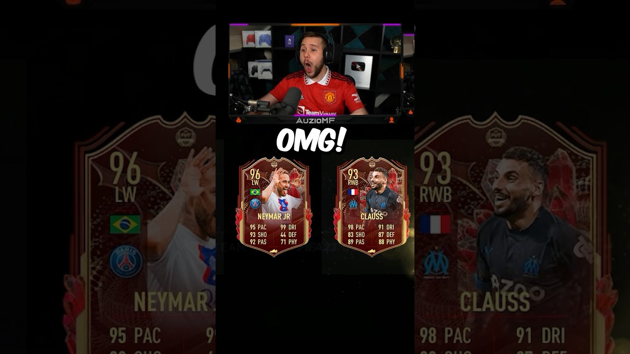 Мои награды за чемпионский титул Лиги 1 TOTS 1! 🔥 #fifa23 #shorts #tots