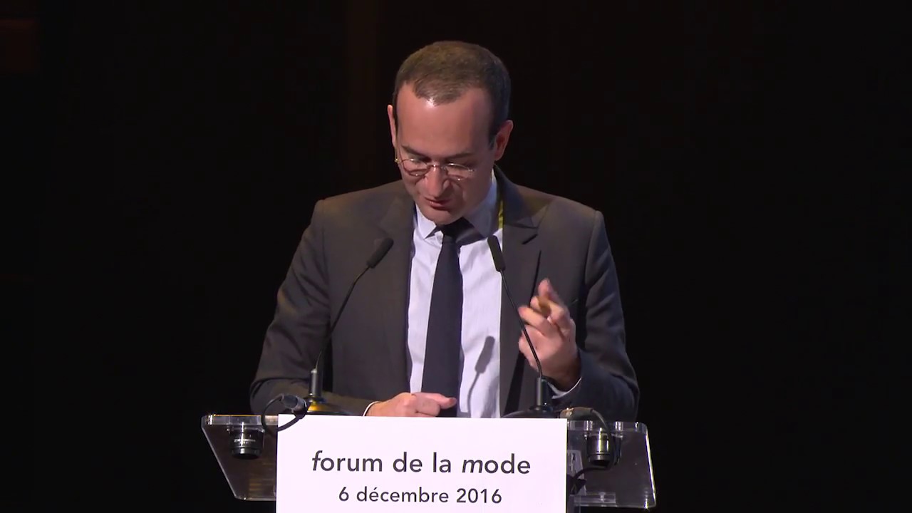 Intervention Frederic Biousse - Forum de la Mode 1