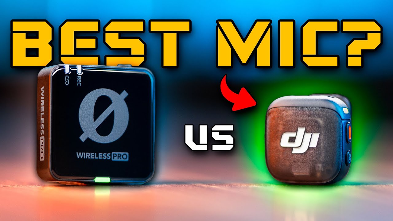 DJI Mic 3 vs Rode Wireless Pro | Best Wireless Mic in 2025?
