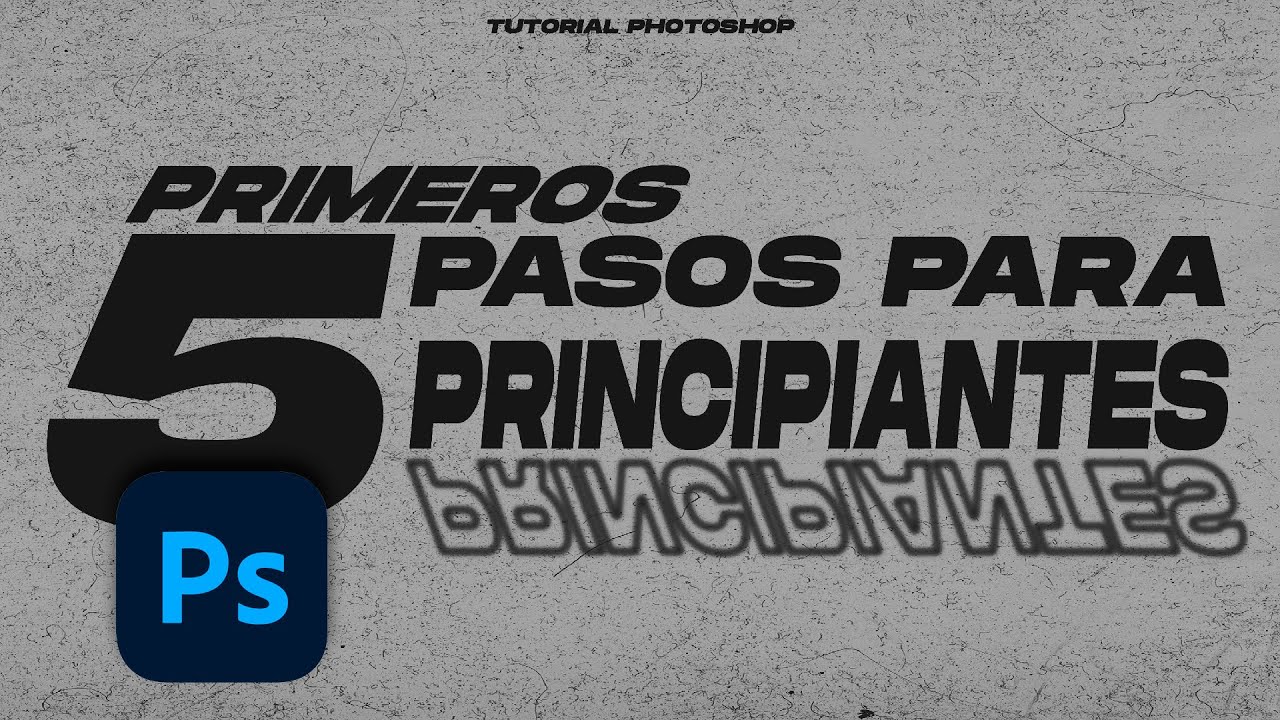 5 Herrramientas esenciales para DISEÑAR|| PHOTOSHOP TUTORIAL