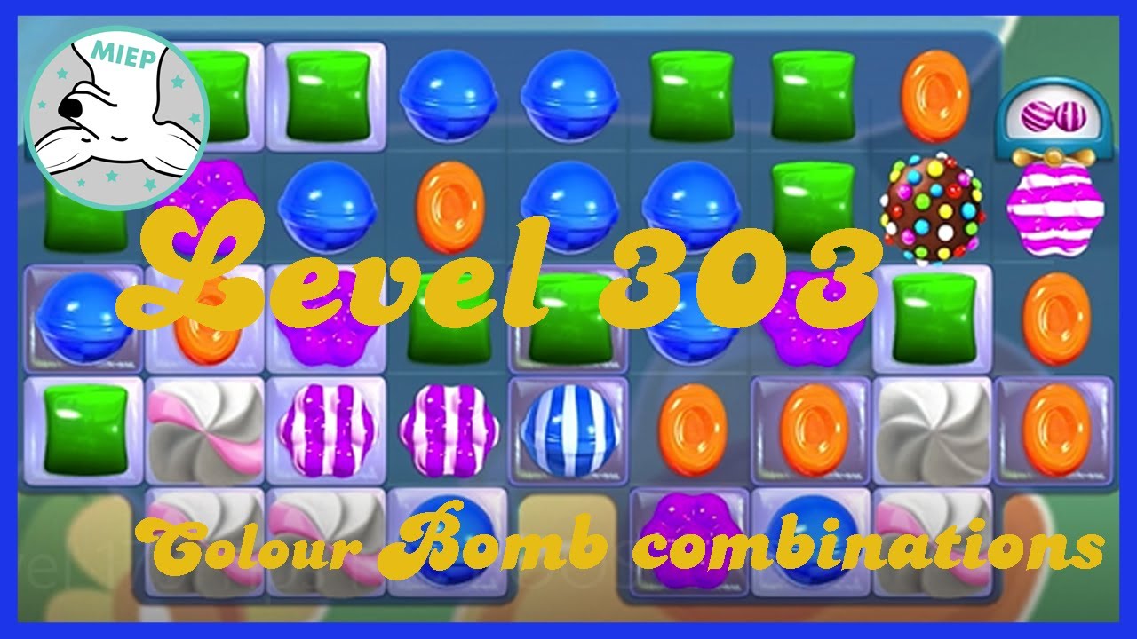 Candy Crush Saga Level 303 Tips NO BOOSTERS