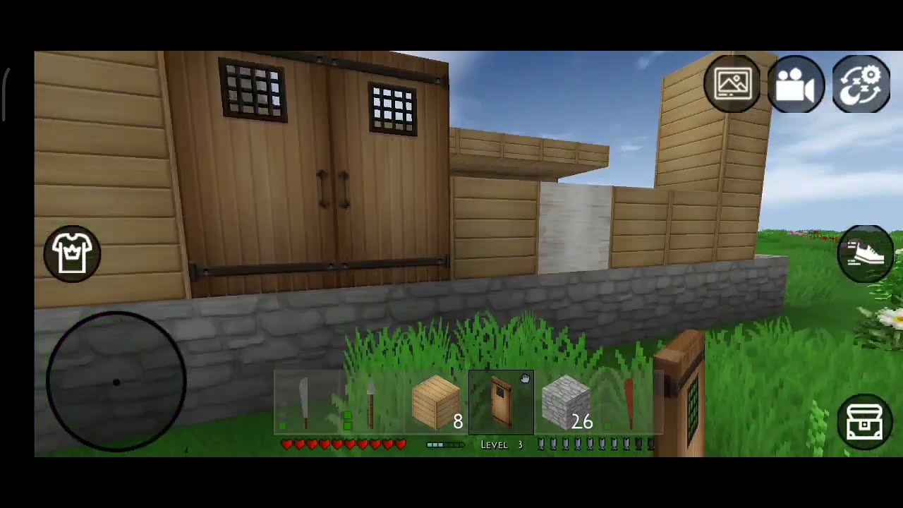 mini block craft survival Day 8 , 9 البقاء على قيد الحياة