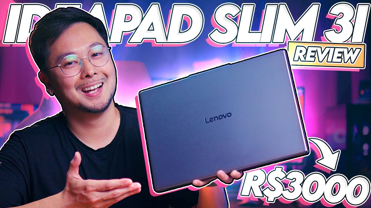 MAIS MODERNO, MAIS FORTE mas ainda com EXCELENTE CUSTO BENEFÍCIO! Review do Ideapad Slim 3i