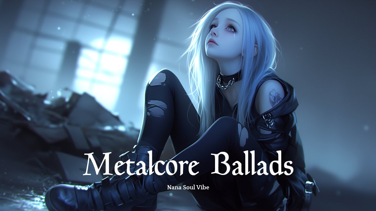 🔥 [1 Hour] Best Metalcore Ballads Instrumental Mix Playlist to Cry, Heal & Rise Again ⚔️ | No Vocals