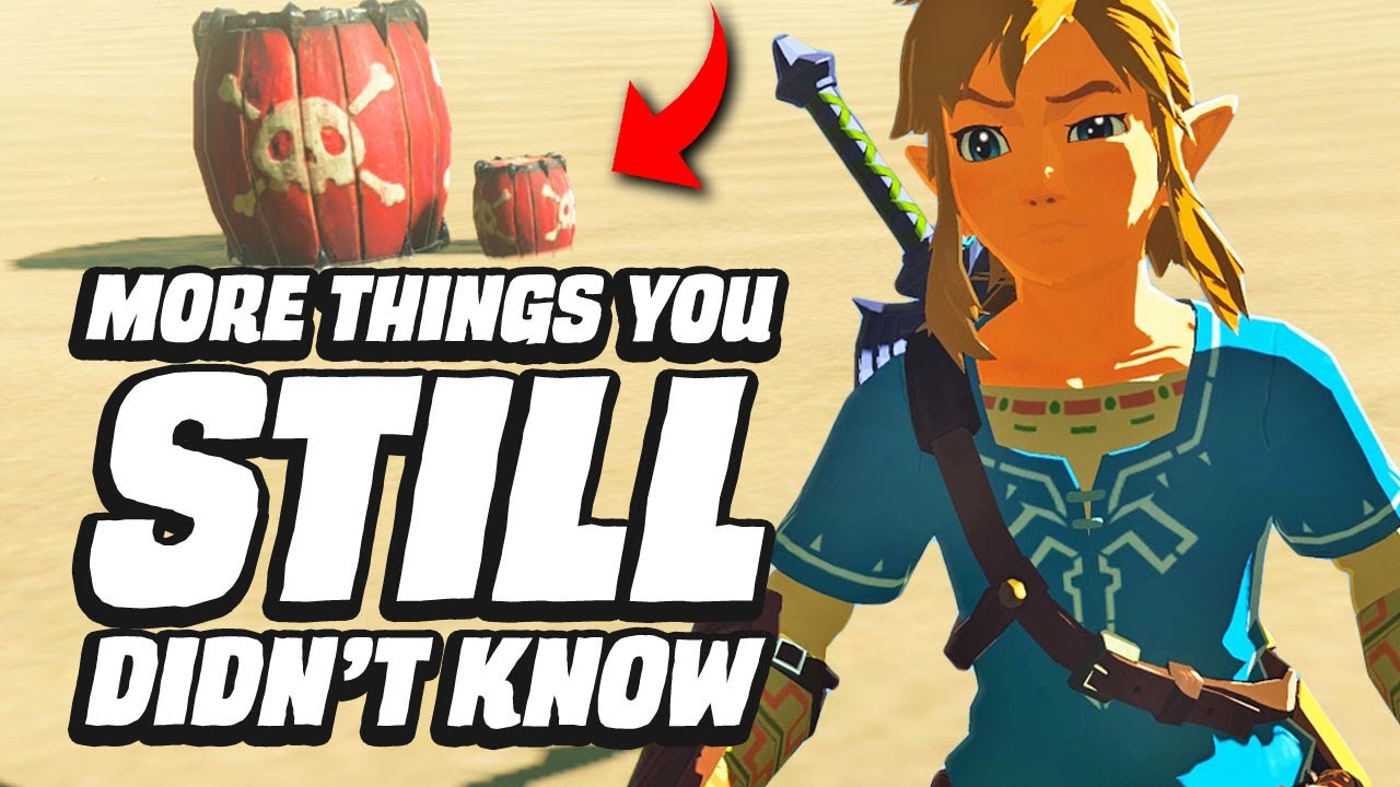 ЕЩЕ 29 вещей, которые вы до сих пор не знали в Zelda Breath Of The Wild