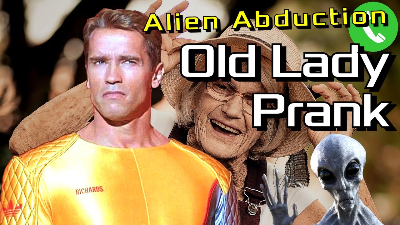 Arnold Calls an Old Lady about Aliens - Prank Call