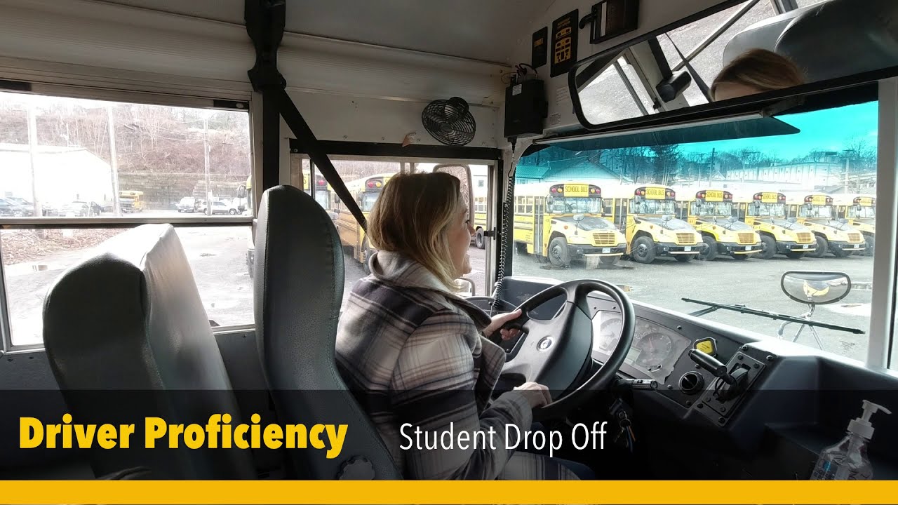 School Bus Proficiency Student Drop off