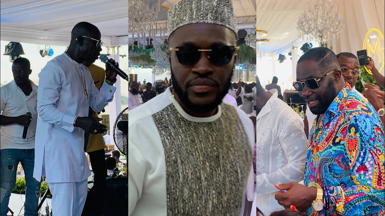 Amakye Dede pull surprise performance at Ofori sarpong daughter’s wedding,Despite & son can’t stand