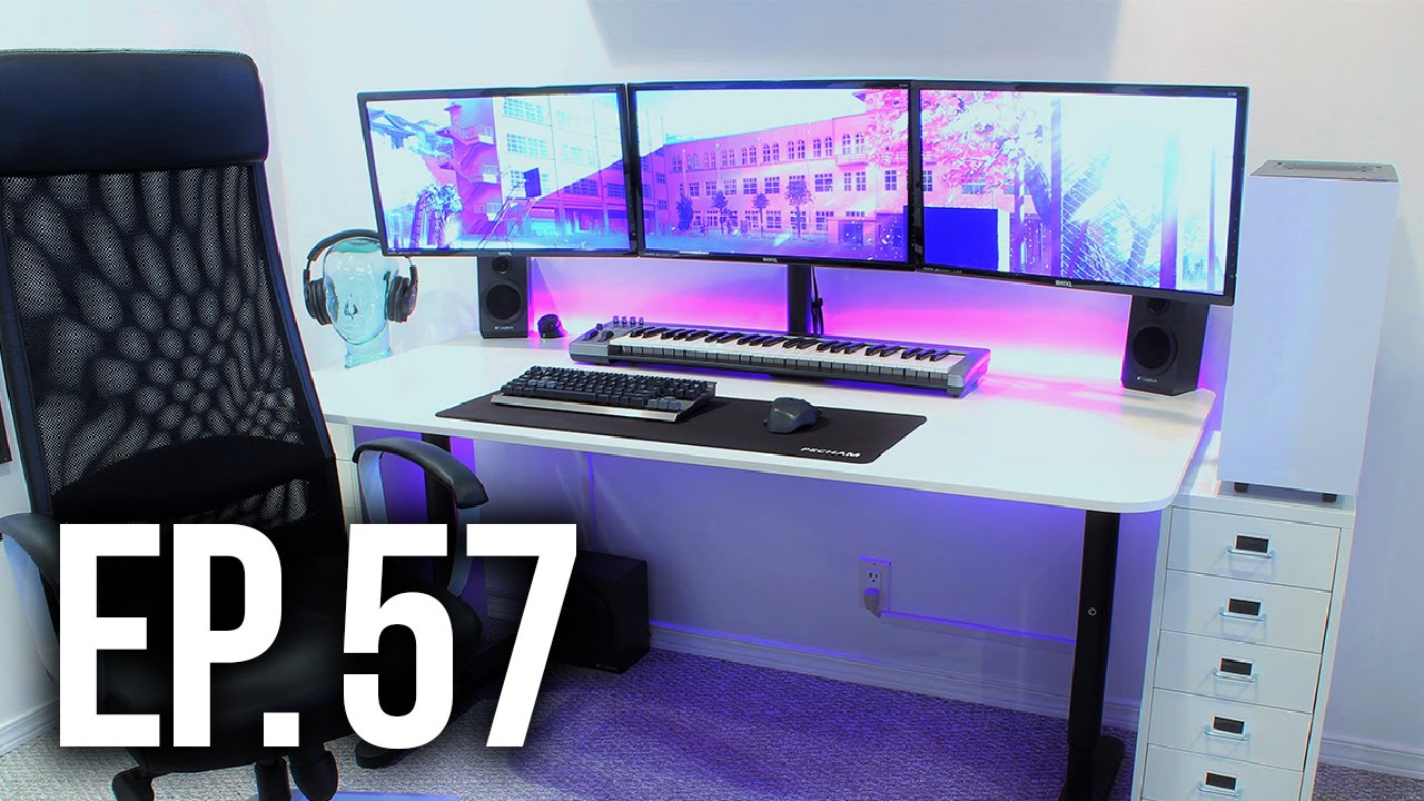 Room Tour Project 57 - Best Gaming and Desk Setups ft. Amanda Woolsey
