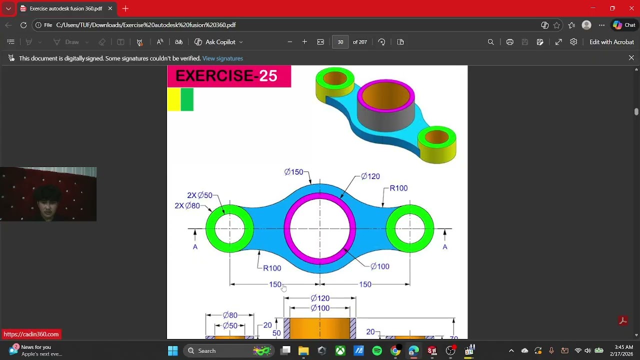 SOLIDWORKS EXERCISE 25
