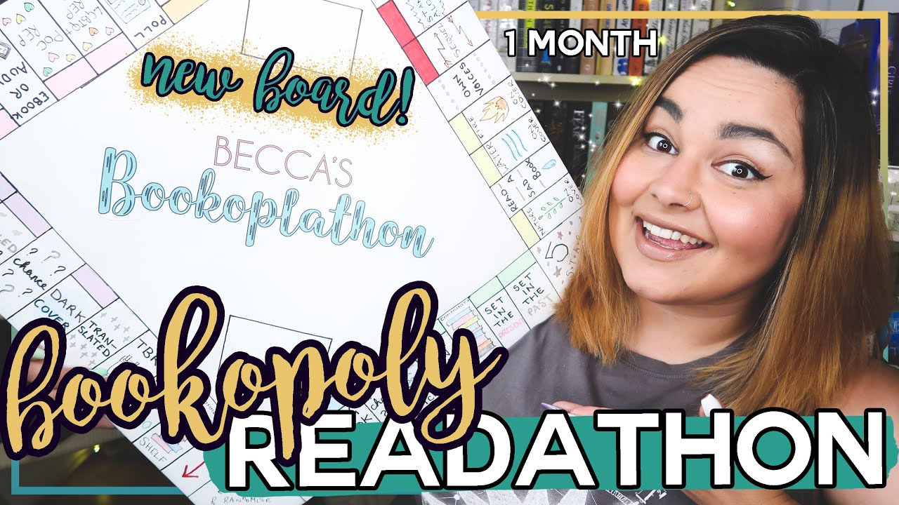 SEPTEMBER BOOKOPOLY READATHON ANNOUNCEMENT // Becca's BookoplAthon #2 // 2020