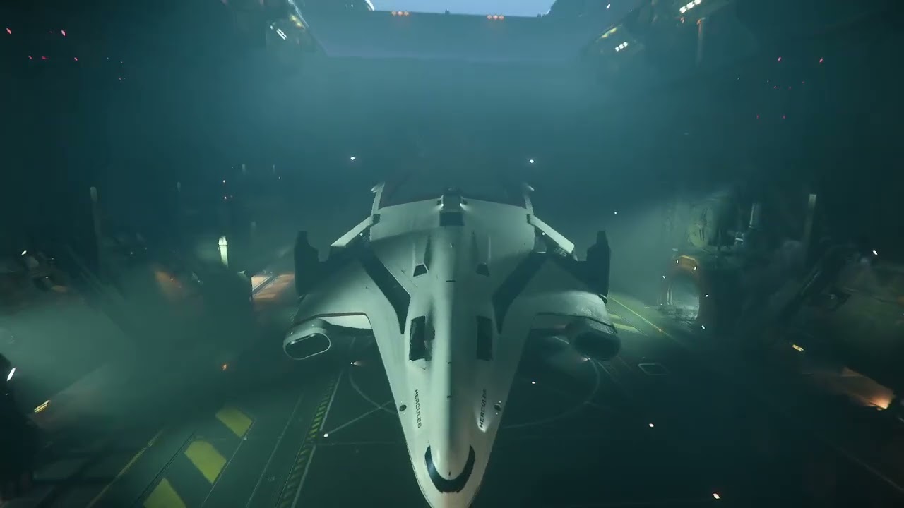 Star Citizen: Christmas Hauling for Ling hauling in Nyx