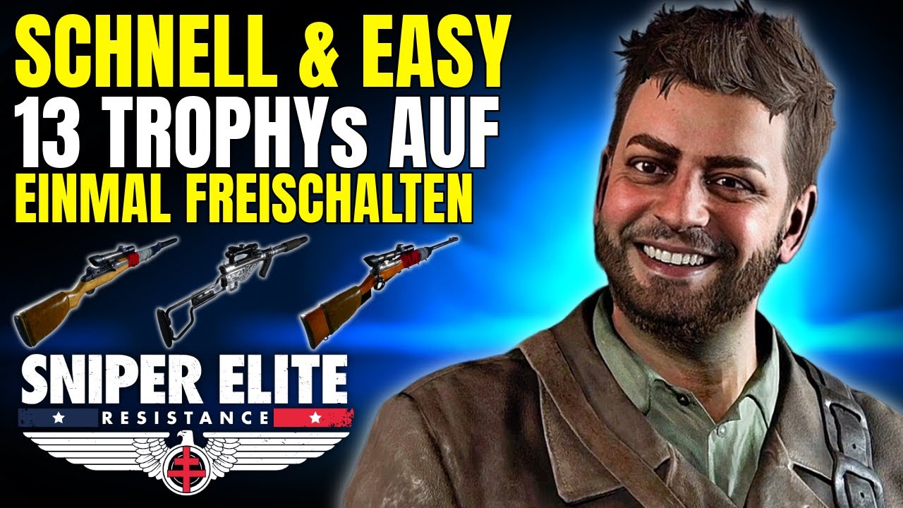 Waffenmeister Trophäen Guide | Alle Waffen schnell & easy meistern | Sniper Elite Resistance