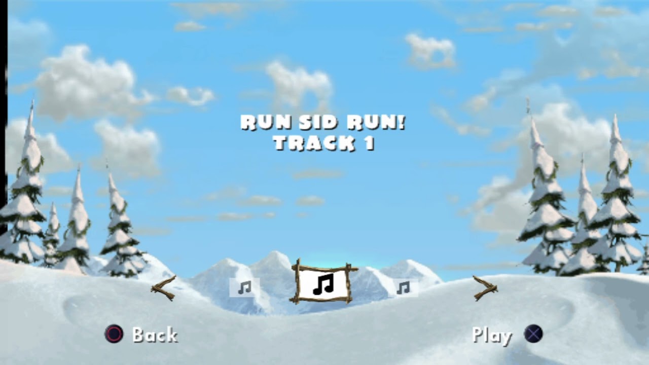 Ice Age 3: Dawn of the Dinosaurs (PS2/PS3/X360/Wii/PC) OST - Run Sid Run!
