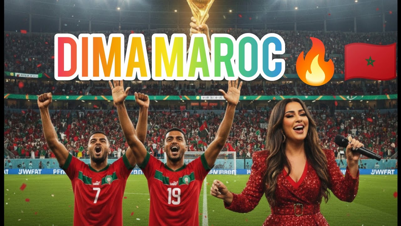 أقوى أغنية للمنتخب المغربي 🔥 صوت الجمهور يهز الملعب | الكأس لنا 🇲🇦
