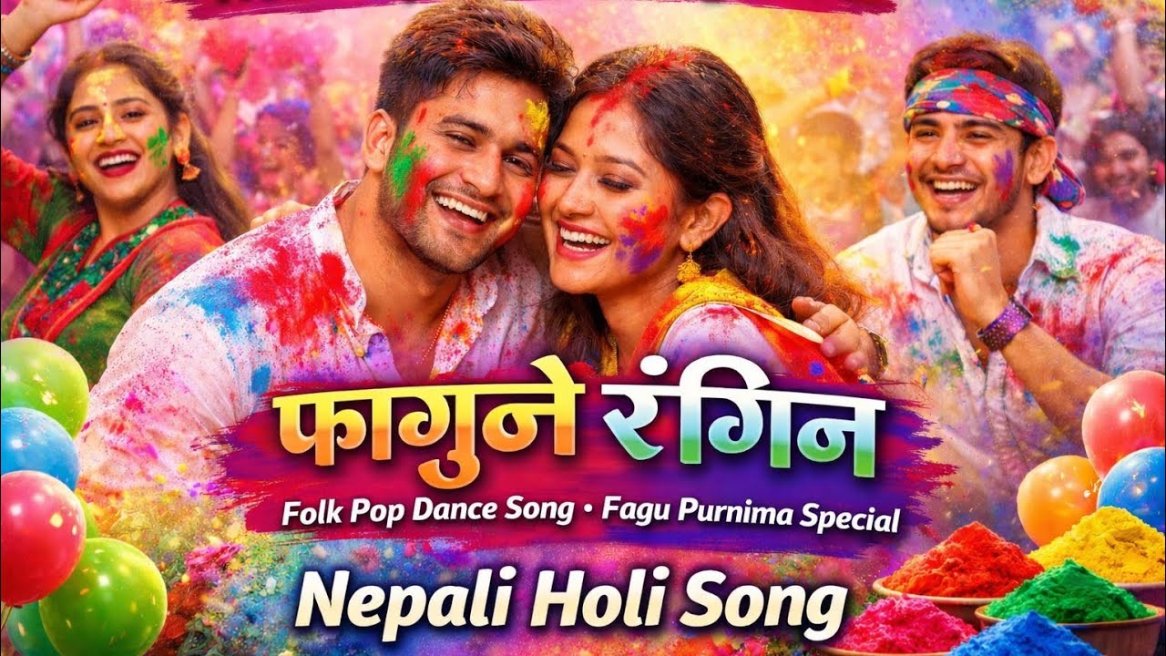 फागुनै रंगिन @popmix-1 | New Nepali Holi Song 2026 | Folk Pop Dance Song | Fagu Purnima Special