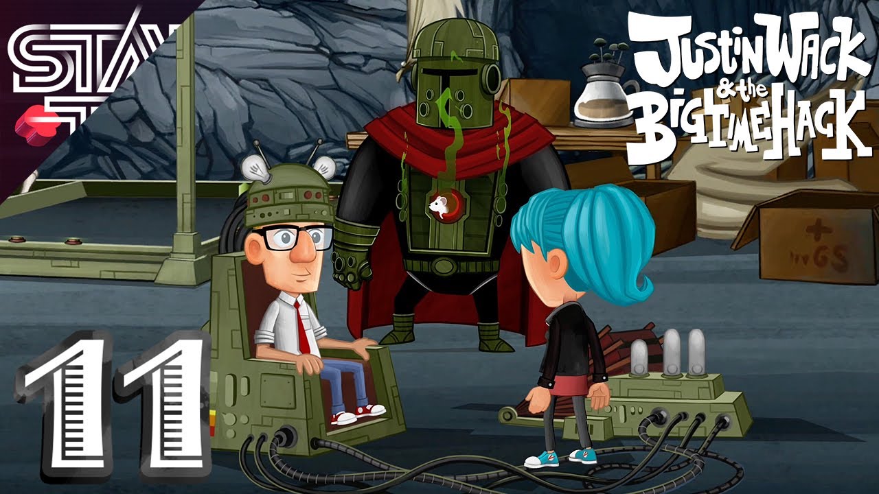 Saved by the Girl with Blue Hair | Justin Wack and the Big Time Hack - Part 11