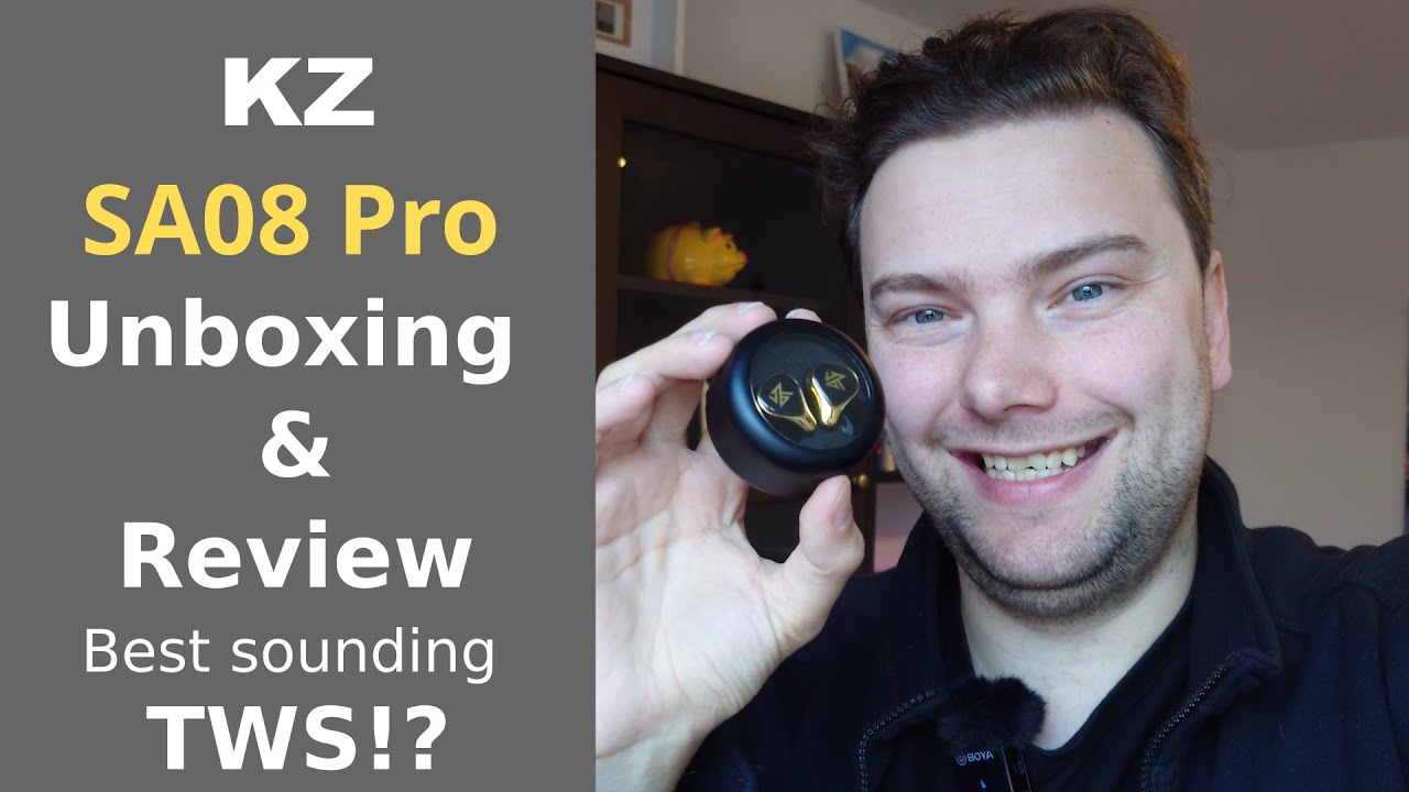 KZ SA08 Pro - Unboxing & Review - best sounding TWS!?