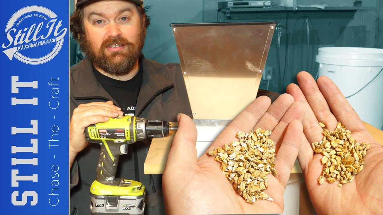 MaltMuncher Grain Mill : Set Up & Testing