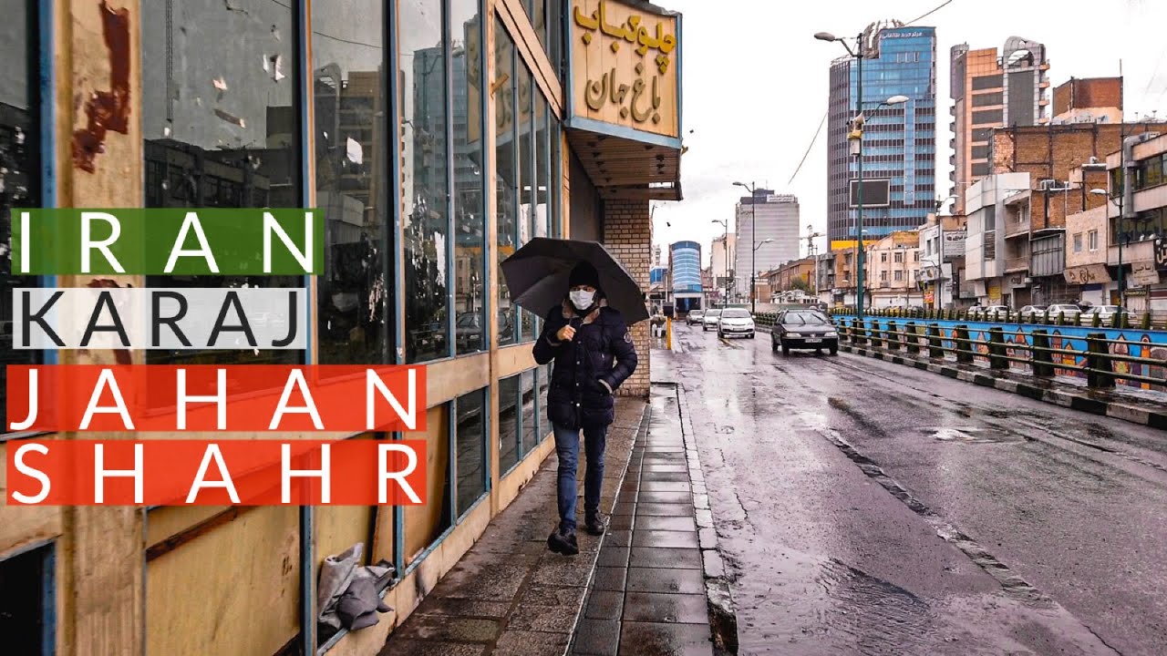 KARAJ JahanShahr in the first autumn rain/  کرج جهانشهر