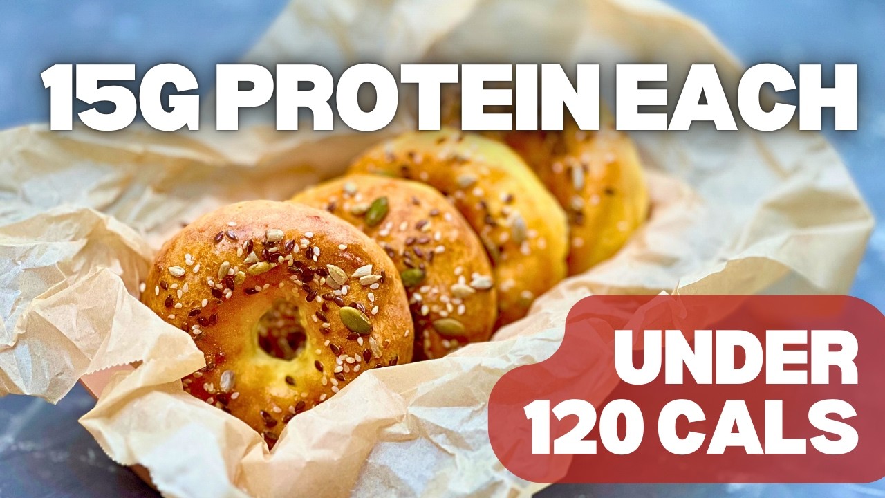 These LEAN COTTAGE CHEESE BAGELS are PERFECT!