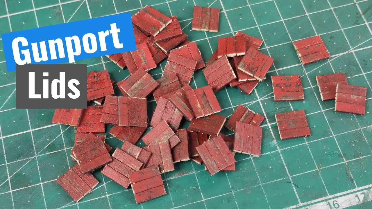 Santisima Trinidad - Part 50 - Gunport lids