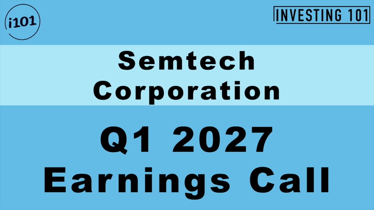 Semtech Corporation Q1 2027 Earnings Call | Data Center Optical Copper Infrastructure Sells Beat