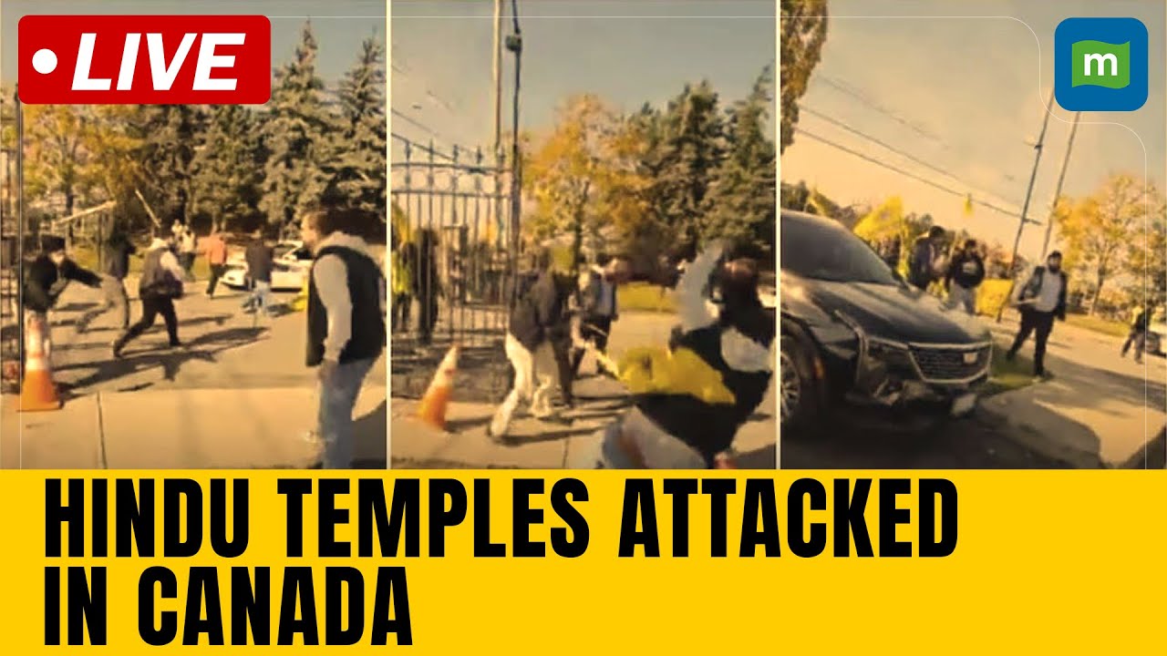 India Canada News LIVE | Devotees Attacked At Hindu Temple In Canada | India Canada Relations | N18G