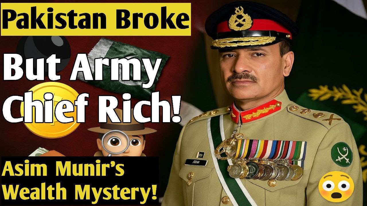 💣 Pakistan is Bankrupt, But Army Chief Asim Munir is Rich! 💰 Where&rsquo;s the Money Coming From? 🕵️&zwj;♂️🔥