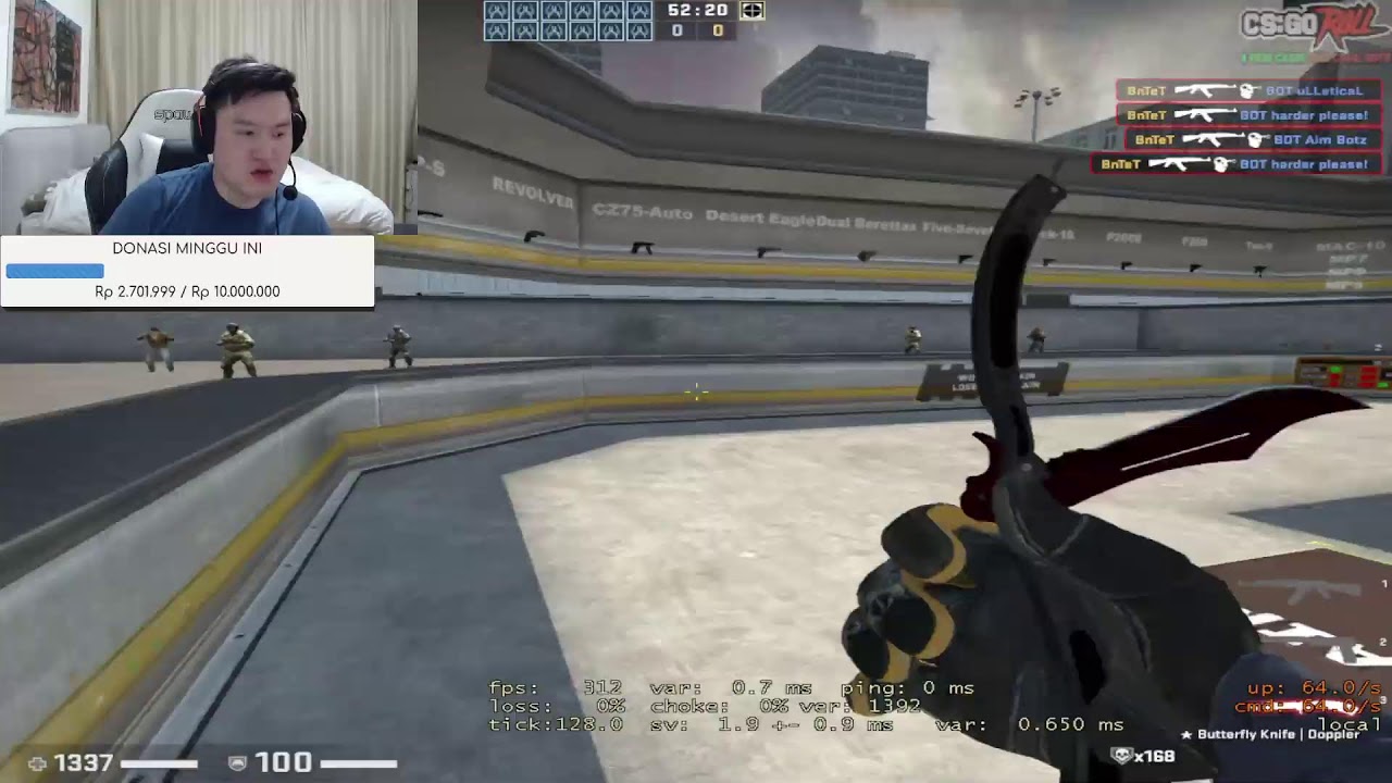 CS:GO WITH JKAEM AND AZR AGAIN BOYS || BnTeT