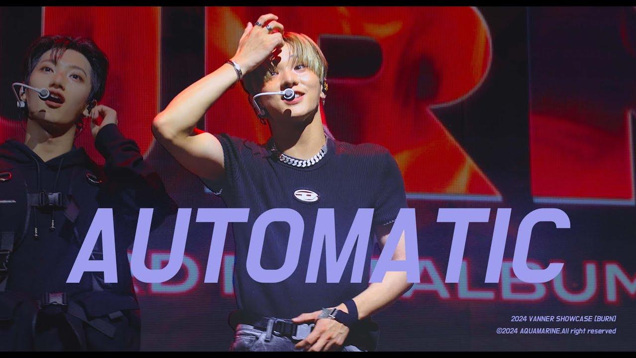 [4K] 240930 오토매틱 (AUTOMATIC) 배너 혜성 직캠 VANNER HYESUNG Fancam / 'BURN' SHOWCASE