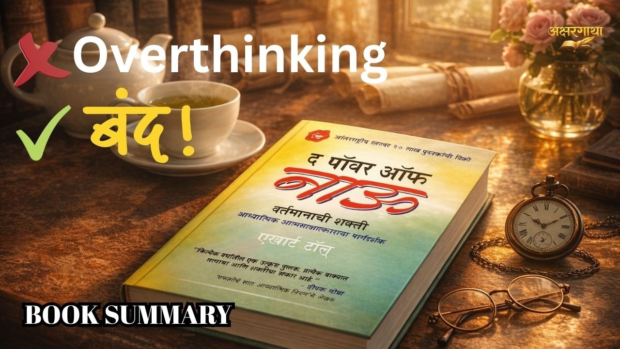 मन शांत कसं करायचं? | Overthinking बंद करण्याचा सोपा मार्ग | Akshargatha
