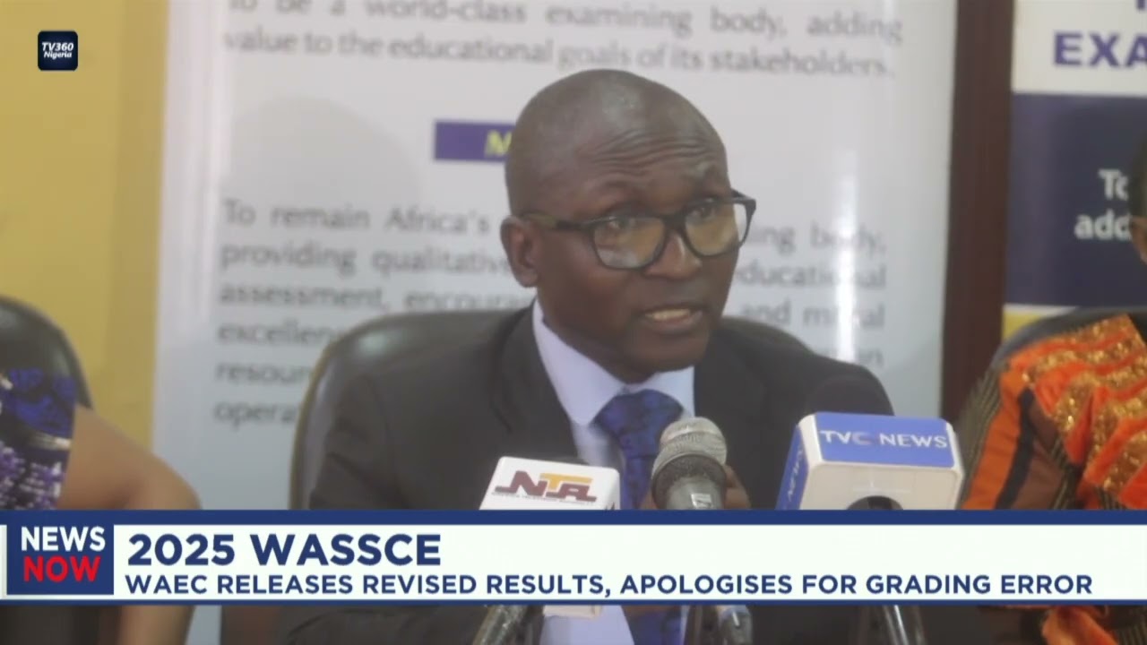 WAEC releases  revised results, apologises for grading error