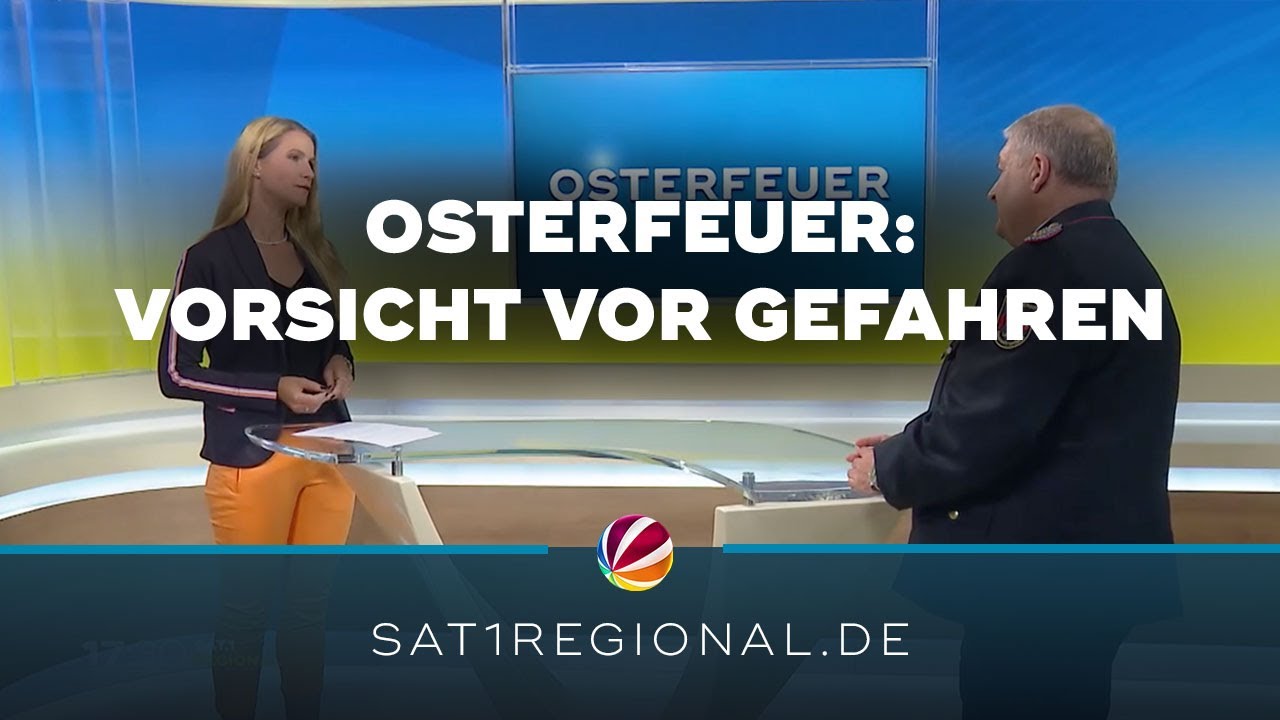 Osterfeuer: Feuerwehrverband Niedersachsen warnt vor Gefahren