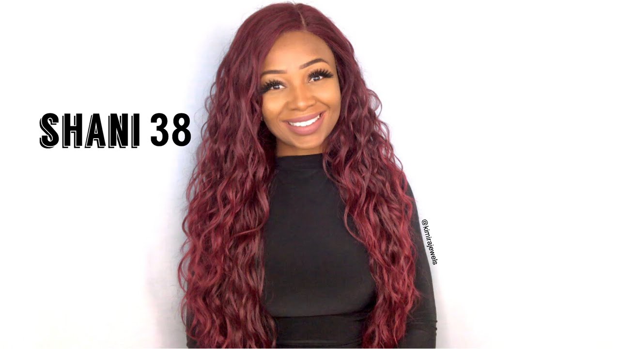 #78- UNDER $30 Vanessa SHANI 38 Lace Front Wig Virgin Hair DUPE & Coloured Raine Lipstick| Ebonyline