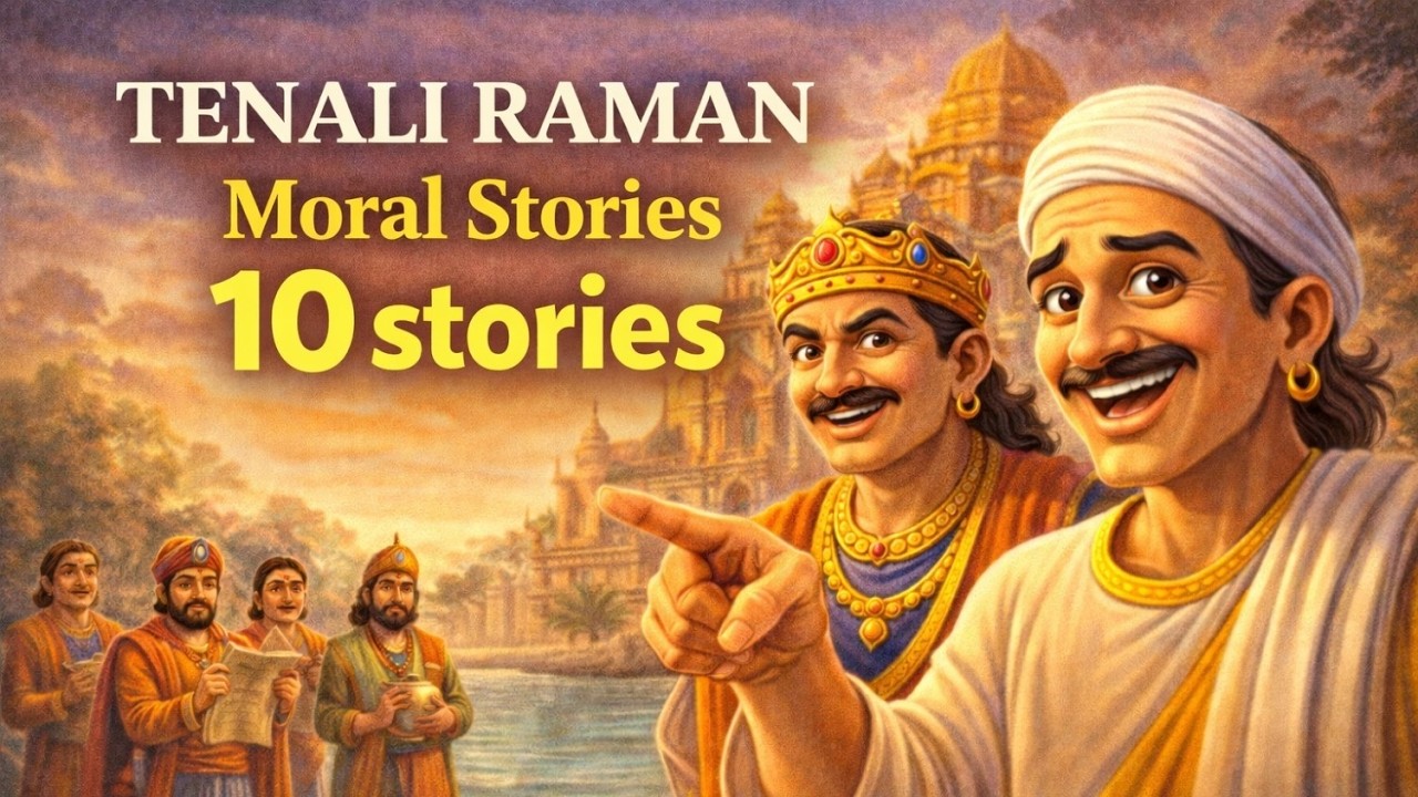 The Clever Stories of Tenali Raman||తెనాలి రామకృష్ణుడి తెలివైన కథలు 10 stories of Tenali Ramakrishna