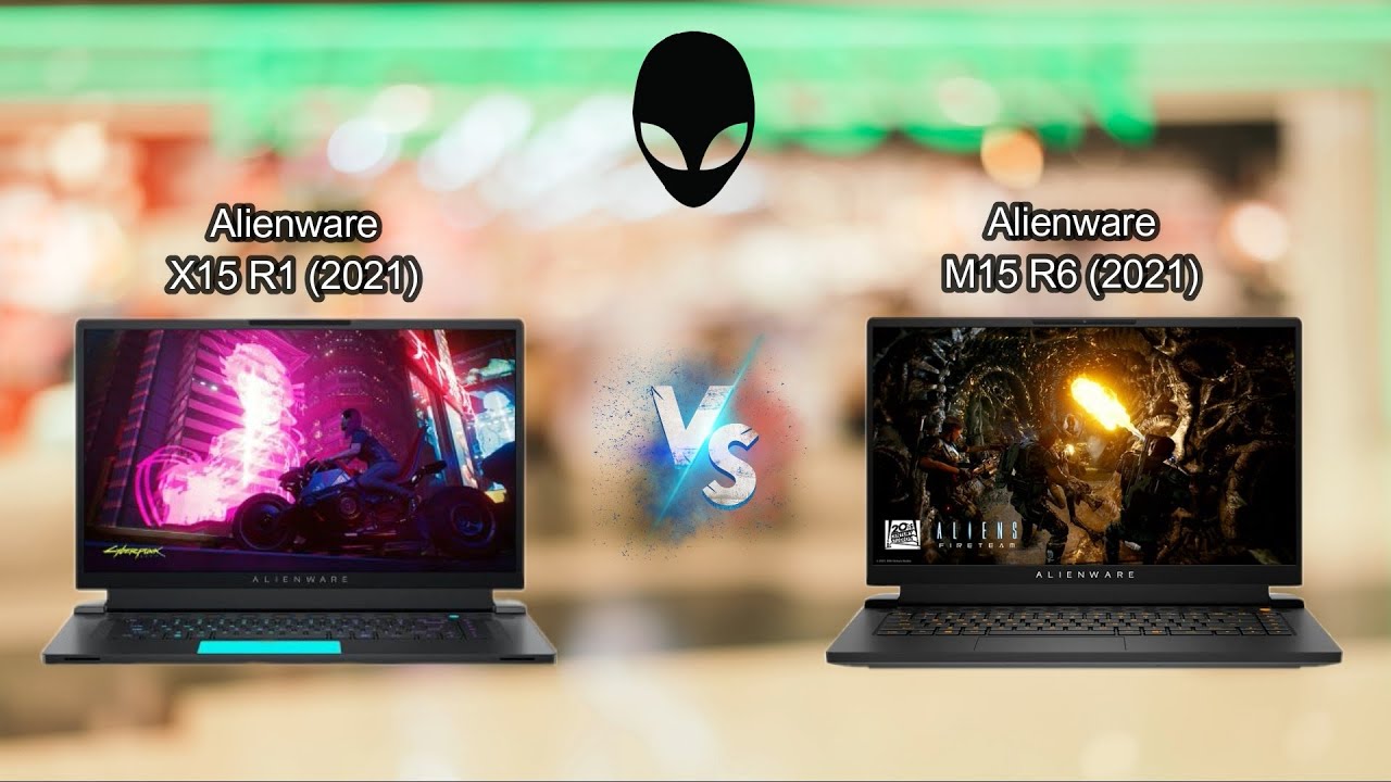 Alienware X15 R1 (2021) vs Alienware M15 R6 (2021) | QUAD Fans !!
