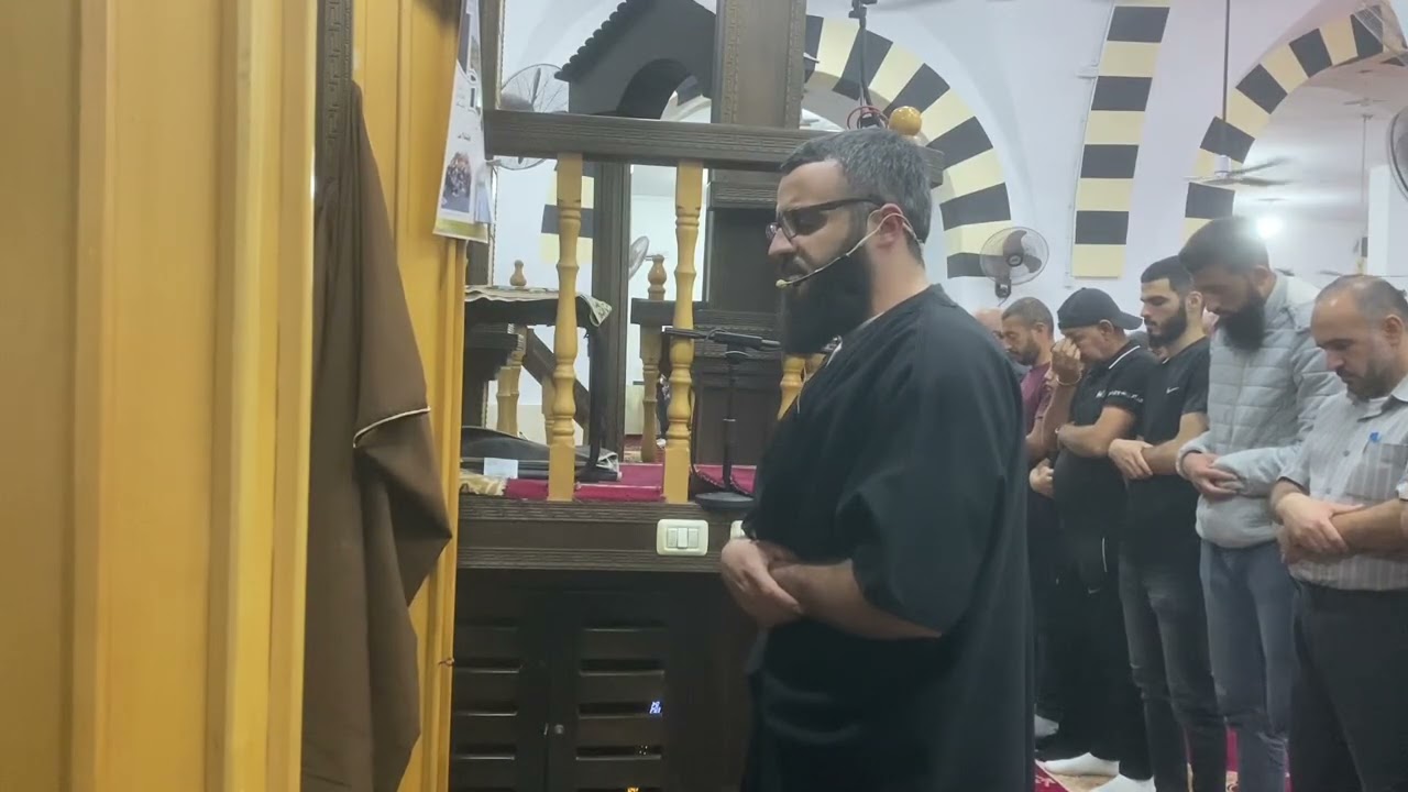 صلاة العشاء الشيخ زايد ابو دية